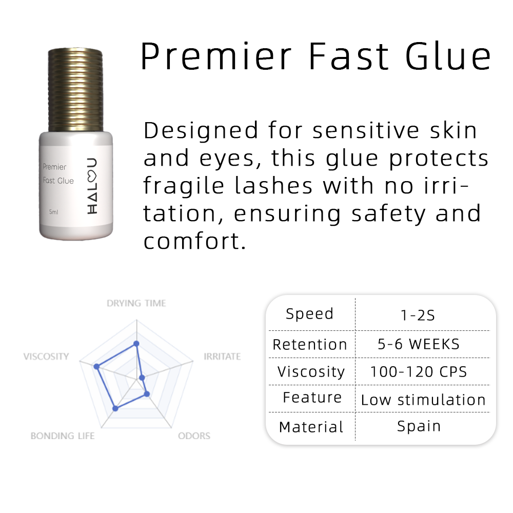 Fast Dry Eyelash Extension Glue – For sensitive skin