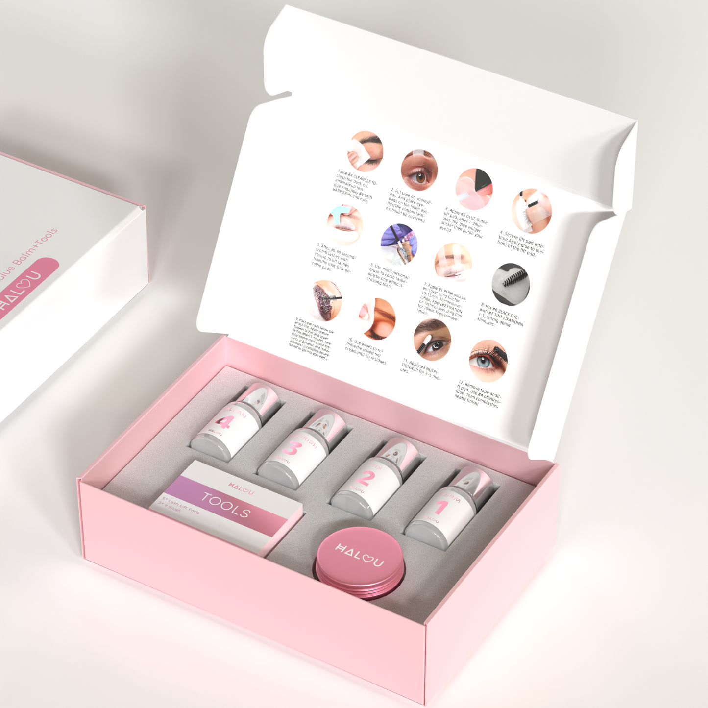 OEM lash lift kit vegan formula sample order BLPGA