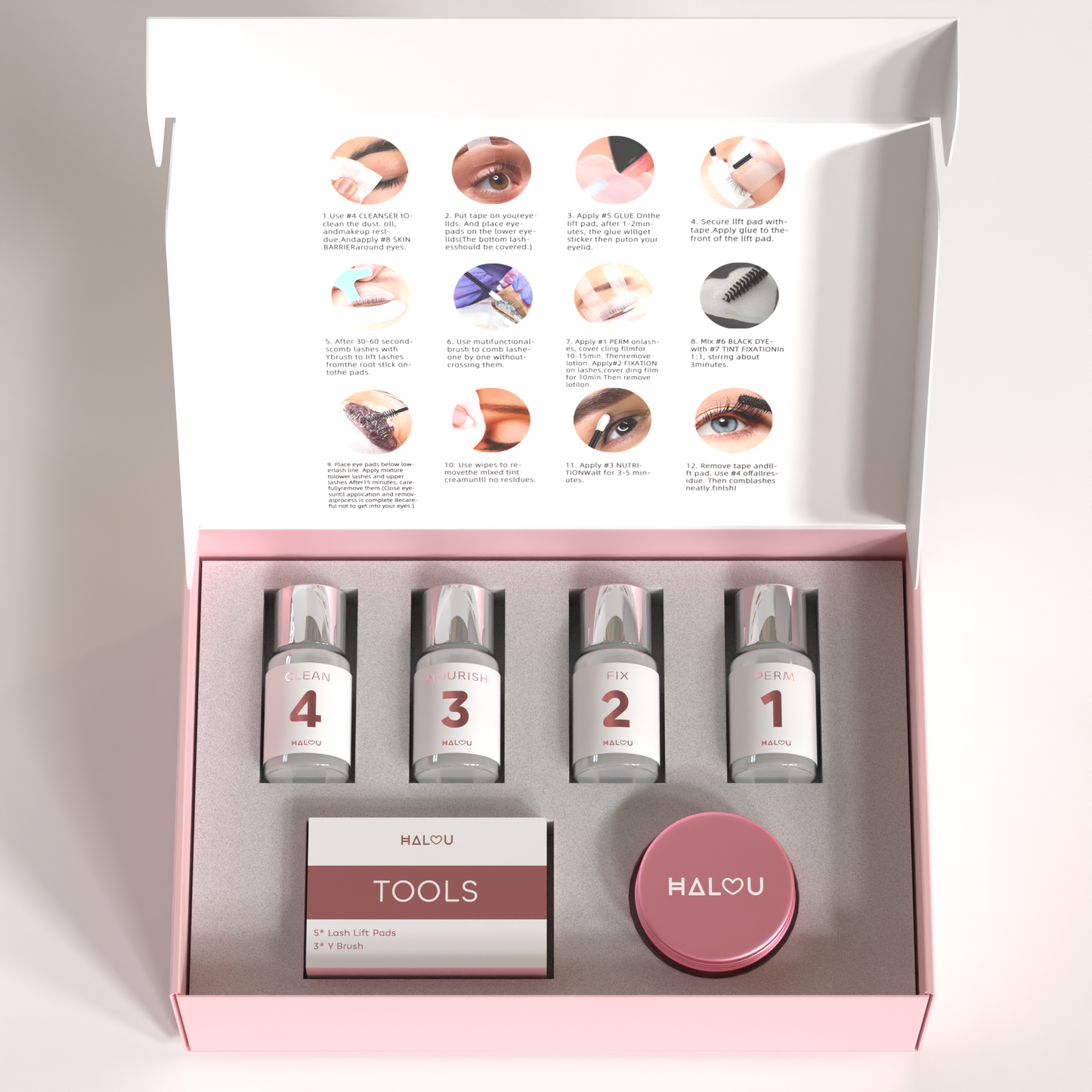 OEM lash lift kit vegan formula sample order BLPGA