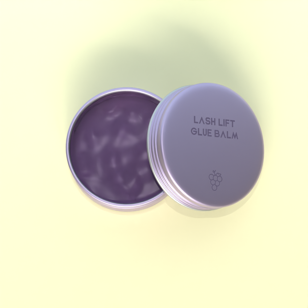 Custom Grape Lash Lift Glue Balm – Perfect for Lash Artists & Salons