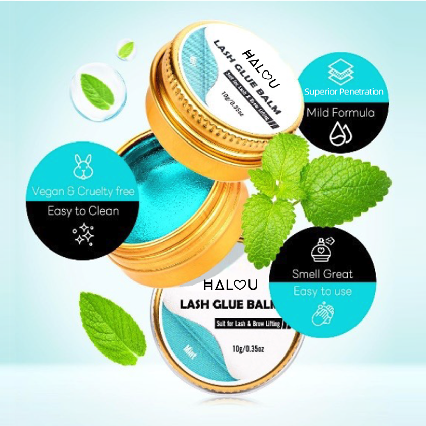 Blueberry Wholesale Lash Lift Glue Balm – Strong Hold & Application