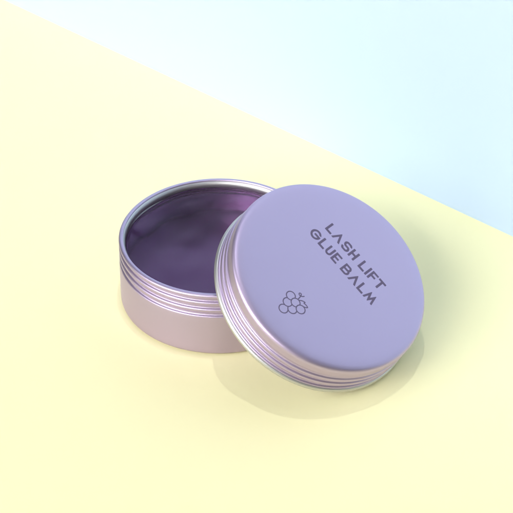 Custom Grape Lash Lift Glue Balm – Perfect for Lash Artists & Salons