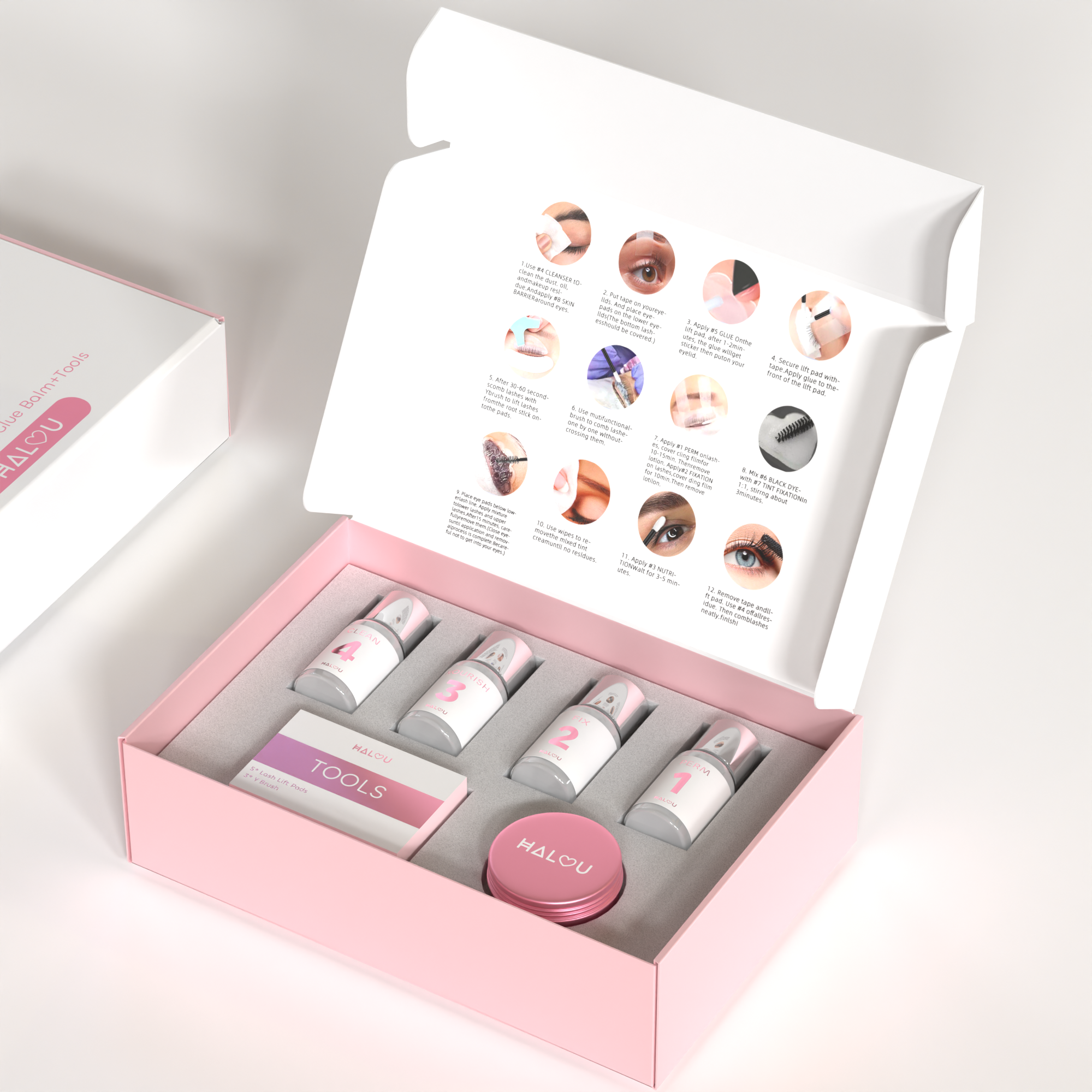 OEM lash lift kit vegan formula sample order BLPGA