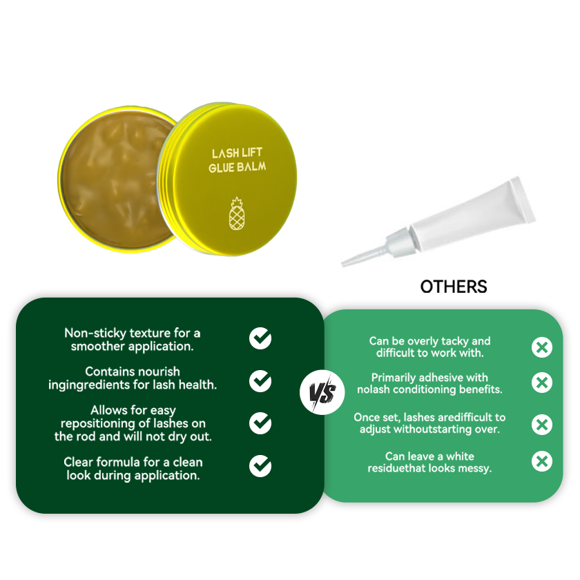 Customizable Lash Lift Glue Balm – Perfect for Beauty Professionals